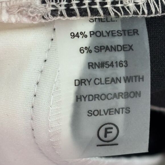 Tommy Hilfiger | Color block White Tan Black Tri-Tone Sleeveless Career Dress 10 - Picture 16 of 16